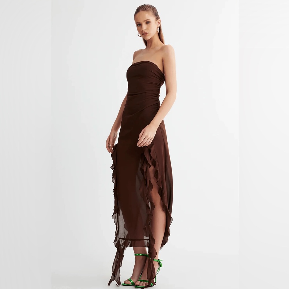 Lioness Rendezvous Dress | Chocolate